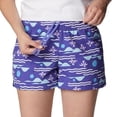 thumbnail image 4 of Columbia Women's Sandy River II Printed Short, Purple Lotus/Seaside Multi, X-Large x 5L, 4 of 5
