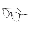 thumbnail image 1 of Gafas de bloqueo de luz azul marco de metal de lente transparente para, 1 of 5