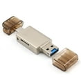 thumbnail image 1 of Braveheart Nano Memory Card Reader Replacement For Huawei Mate20/P30 Pro NM-Card USB3.0 Gen Type-C TF/NM Card Reader，Gold, 1 of 9