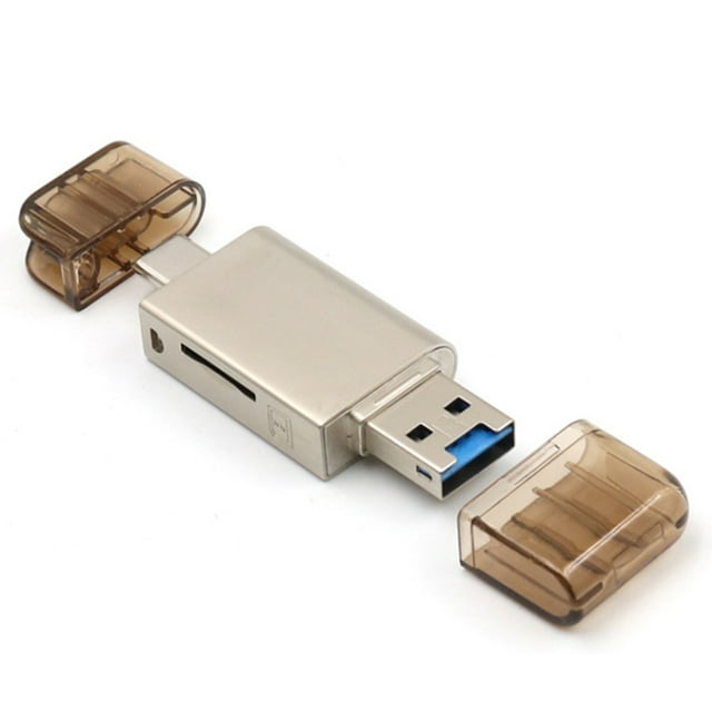 Braveheart Nano Memory Card Reader Replacement For Huawei Mate20/P30 Pro NM-Card USB3.0 Gen Type-C TF/NM Card Reader,Gold