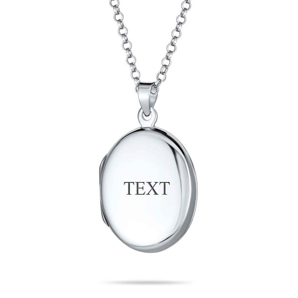 Plain locket hotsell