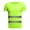 Pack of 1-Green01, variant on LODIENY High Visibility Shirts for Men Class 3 Hi Vis Reflective Safety Construction Shirts for Men Women, Short Sleeve Work Shirts with Black Bottom, Durable, Breathable Pack of 1-Yellow XXXL