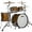 Butterscotch Pearl, variant on Ludwig NeuSonic 4-Piece Rapid Mod Shell Pack With 22" Bass Drum Satin Golden Slumbers
