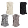 thumbnail image 4 of 22x12cm 4Pcs Knitted Wool Hair Band Handmade Headbands Ear Protection Caps Headband, 4 of 7