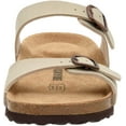 thumbnail image 3 of Women's Cushionaire Liam Cork footbed Sandal with +Comfort, Stone 11, 3 of 5