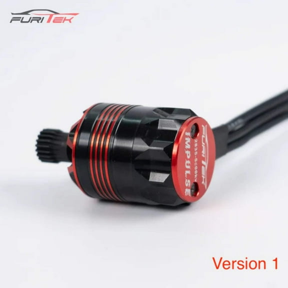 FURITEK BRUSHLESS SENSORED MOTOR IMPULSE 2835 1/8inch shaft w/Waterproof w/pinion 5600KV FOR 1/18 1/12 RC CAR