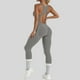 thumbnail image 1 of WILLBEST Mono de Entrenamiento para Mujer, de Manga Larga, con Cremallera Frontal Y Espalda Descubierta, Elástico, Deportivo, para Yoga, Running, Ropa Informal Cómoda. Chica, 1 of 8