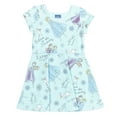 thumbnail image 3 of Disney Frozen Elsa Princess Anna Olaf Little Girls Skater Dress Toddler to Big Kid, 3 of 5