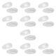 thumbnail image 2 of 20 almohadillas nasales de silicona para gafas, cómodas y transparentes, kit de repuesto antideslizante. Duro, 2 of 9