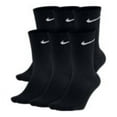 thumbnail image 3 of Nike Performance Cotton Cushioned Crew Socks 6 Pairs, Black / Large, 3 of 3