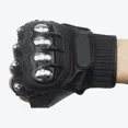 thumbnail image 3 of Guantes Protectores De Motocicleta, Medio Dedo, 3 of 7