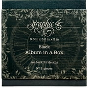 Graphic 45 Staples Album In A Box-Black
