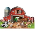 thumbnail image 1 of Rompecabezas en Forma de Granero Melissa & Doug MD-8455 32 piezas Cartón Extra Grueso Infantil, 1 of 2