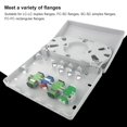 thumbnail image 2 of Veeki FTTH Fiber Distribution Box Splitter Wall Hanging Dustproof ABS Mini Fiber Optic Distribution Box with 4 Long Screws for Desktop24057366, 2 of 5