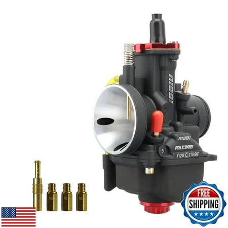 Carburetor PWK28mm,fit 200cc—250cc Motorcycle Engine with Carb Jets for DirtBike