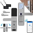 thumbnail image 1 of Cerradura Wifi Chapa Digital Inteligente App Seguridad Audiotek App Seguridad Smart Lock Digital Blanco, 1 of 11