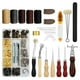 thumbnail image 1 of Kit De Costura De Cuero Kit De Trabajo De Cuero Mangos De Madera Para Equipaje ANGGREK Arte y Manualidades, 1 of 8