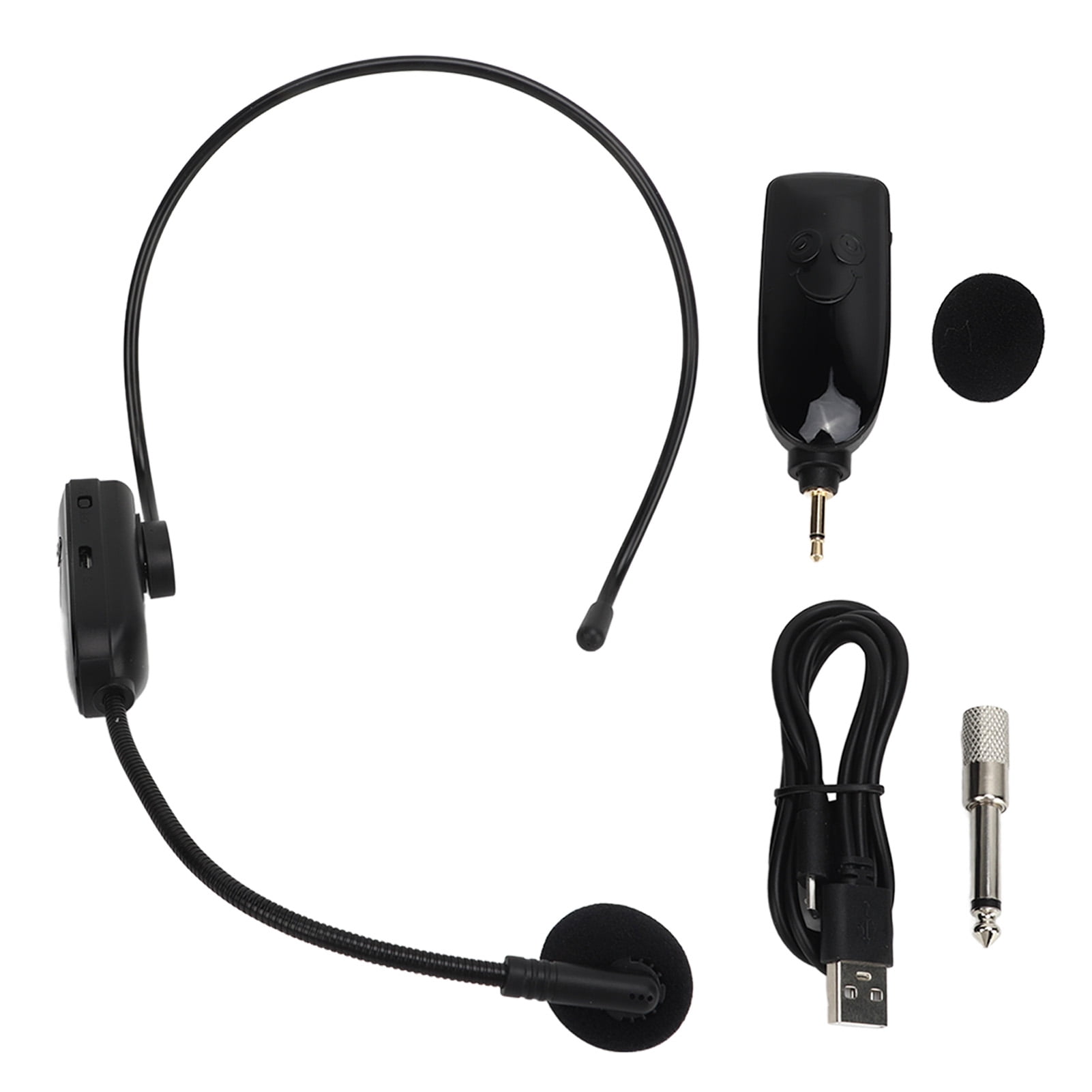 Head Wear Mic, Microphone Headset 25m Reception Range Reduce Noise
