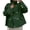A, variant on Stand Collar Belted Stylish Short Coat, Modern Winter Coat