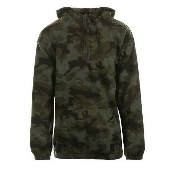 Burnside B3600 Mens' Polar Fleece Quarter-Zip Pullover