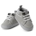 thumbnail image 4 of Toddler Baby Unisex Autumn PU Patchwork Walking Shoes Soft Sole, 4 of 4
