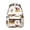 Highland Cow and, variant on Highland Cow and Sunflower Print Backpack for School, Cute School Bag with Adjustable Shoulder Straps and Padded Back, 15.3"x11"x7.1"