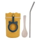 thumbnail image 1 of Taza de Sopa de Viaje, Gran Capacidad, Práctico Diseño de Cuchara con Pajita, Construcción de Doble Capa con Aislamiento Térmico, Ideal para Cereales, Leche, Sopa y Desayuno, Tamaño Compacto, 1 of 2