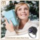 thumbnail image 3 of Mujeres Bling Rhinestone Hedgehog Ring Diamante Anillo de dedo Joyería Vintage Animal Ring (Plata 7), 3 of 5