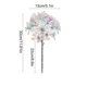 thumbnail image 3 of Uuiauoio Hydrangeas Floral Arrangement in Vase, Fake Flowers Silk Hydrangea Artificial Flowers for Home Office Decoration, Dining Table Centerpiece, 3 of 7