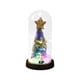 thumbnail image 2 of Mini adorno navideño con luz LED de colores | Lámpara navideña decorativa con cubierta de vidrio | Decoración multicolor a pilas para escritorio y árbol | Adorno festivo de temporada, 2 of 6