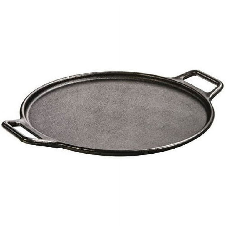 Lodge Black Cast Iron 14 Baking Pizza Pan with Handles Model P14P Made in  USA