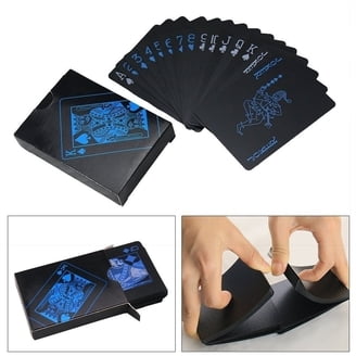 未使用級✨ 25AW TOCCA トッカ PLAYING CARD LONG 黒 Loftus Small Plastic Mini Playing Cards for Travel and Various