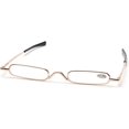 thumbnail image 2 of ZUVGEES Easy Carry Mini Compact Slim Reading Glasses—Lightweight Portable Readers with w/Pen Clip Tube Case, 2 of 6