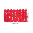thumbnail image 2 of WEUVEB Pantalla De Plantas Simuladas Rojas Ideal Para Privacidad Y En Exteriores, 2 of 8