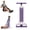 Purple, variant on Pedal Resistance Band with Handle, Upgrade Latex Tube Exercise Band Elastic Pull Rope for Home Workout, Sit Up Body Stretching