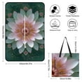 thumbnail image 2 of Water Lily Serene Beauty Blooming Peace Outdoor Picnic Blanket, Foldable Waterproof Beach Mat, Portable Beach Blanket for Beach Camping, Hiking, Family Concerts, 2 of 8