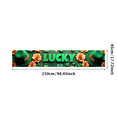 thumbnail image 1 of St Patricks Day Backdrop Banner Shamrock Decorations Irish Luck Party Background Flower Props Green Hat Festival Decor Gift Events Photography, 1 of 4