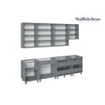 thumbnail image 2 of Kitchen Contemporary Collection White Gloss Color Base Size 9.5Ft Wide, 2 of 5