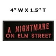 thumbnail image 2 of Nightmare on Elm Street Horror Movies 4" W x 1.5" T Iron/Sew On Decorative Patch, 2 of 2