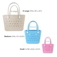 thumbnail image 3 of Bolsa de Playa Addoklm Ligera de Goma Impermeable Extra Grande, 3 of 5