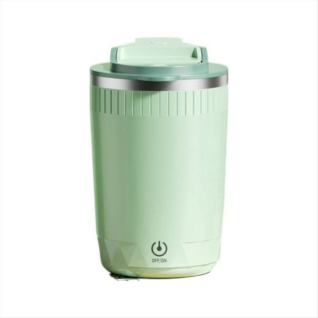 Agitadora Automática, Mezcladora de Café y Leche, Licuadora Eléctrica, 400 Ml Verde
