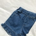 thumbnail image 5 of HIPYLO Jean Shorts Newborn Baby Girl Clothes Girls Size 10 Clothes Baby 6-9 Months Toddler Biker Shorts Big and Tall Cargo Shorts Petite Wide Leg, Blue 18-24 Months, 5 of 9