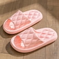 thumbnail image 5 of Lovskoo 2024 Cloud Slippers for Women and Men Memory Foam Shower Shoes Indoor Slides Bathroom Sandals Ultimate Comfort Lightweight Breathable Non-Slip House Slippers Pink, 5 of 6