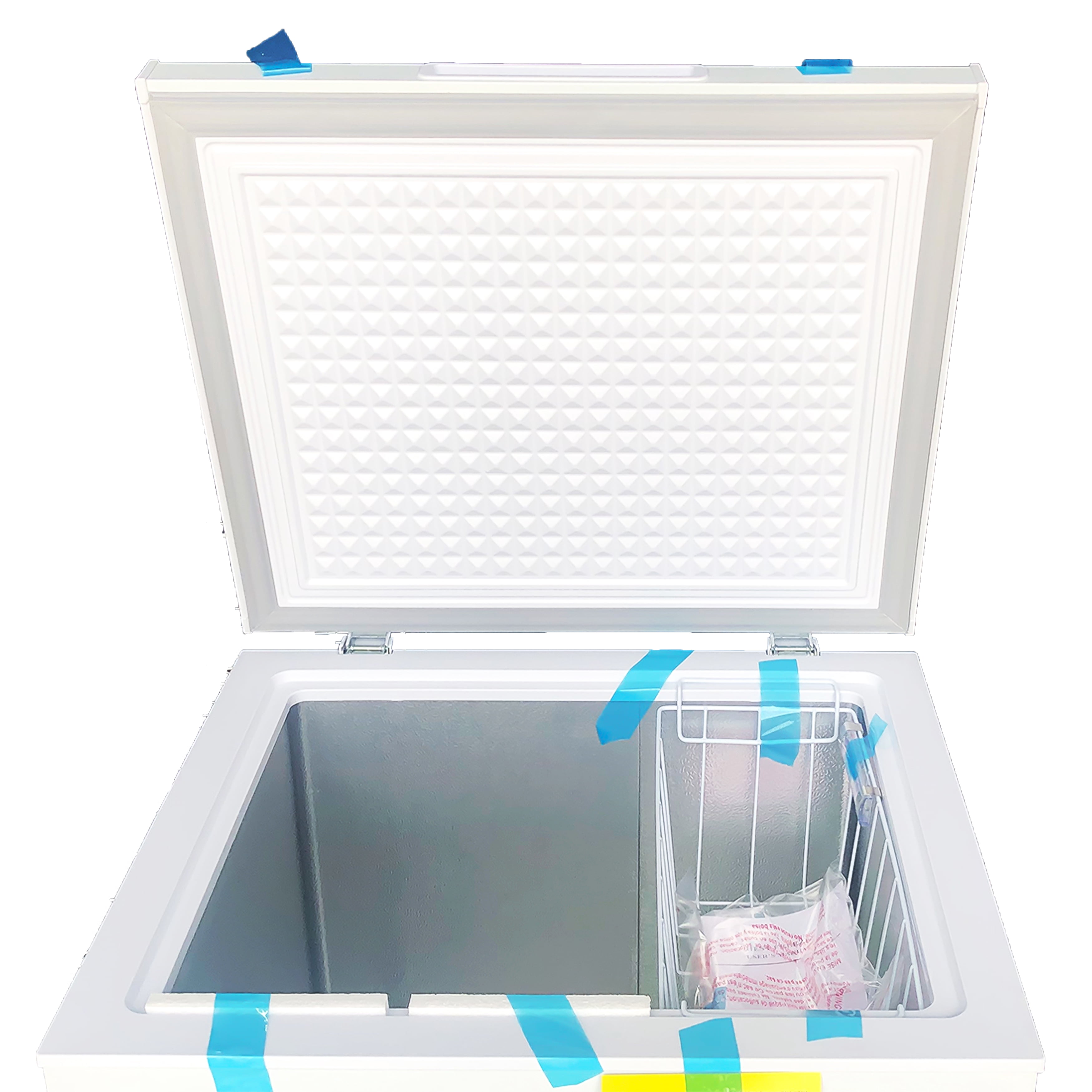 Elite Kitchen 25 in. Single Door Chest Freezer 5.2 Cu.Ft. Food Freezer in White CSA
