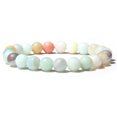 thumbnail image 2 of Amazon etsy cross-border hot style 8mm natural rayado ágata piedra cuentas perforadas pulsera hombre Amazon one, 2 of 2