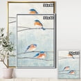 thumbnail image 2 of Oiseau suspendu à l'arbre II - Toile encadrée Modern Farmhouse, 2 of 3