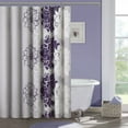 thumbnail image 2 of Home Essence Jane 100% Cotton Sateen Floral Printed Shower Curtain, 2 of 5