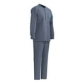 thumbnail image 5 of African clothing for Men long sleeve tops and pant suit set party wedding clothes, 5 of 5