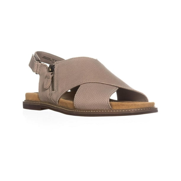 Womens Corsio Criss Cross Sandals, Sand Leather - Walmart.com