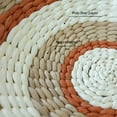 thumbnail image 6 of Ethnic Hanging Woven Seagrass Basket Wall Decor, Boho Seagrass Basket Wall Hanging Basket Decor For Bedroom Or Living Room, 6 of 7